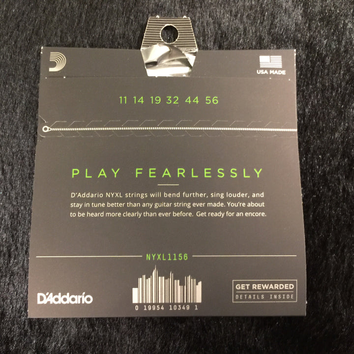D'Addario NYXL Medium Top Extra Heavy Bottom 11-56