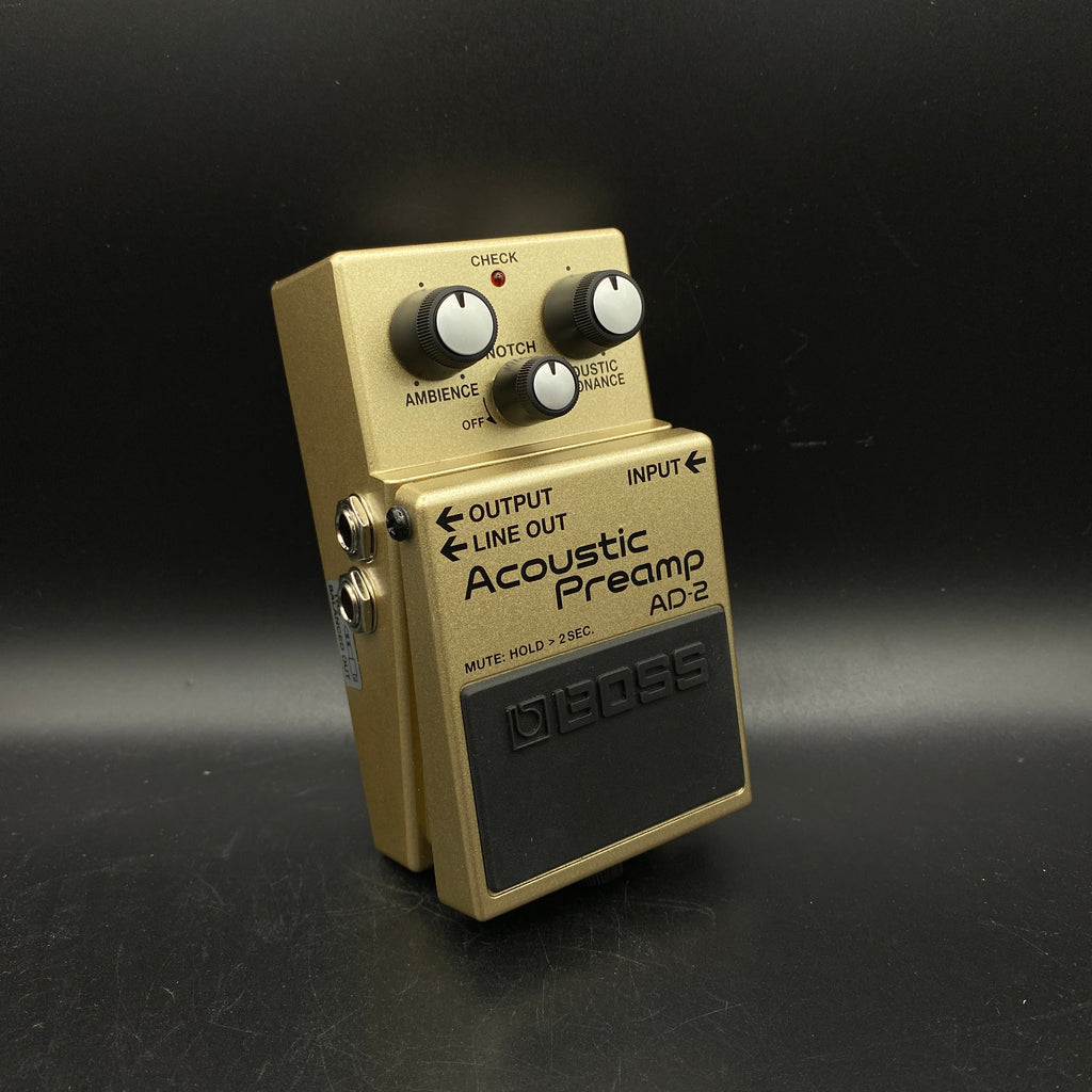 acoustic preamp pedal Boss AD-2 Acoustic Preamp – Music Villa MT