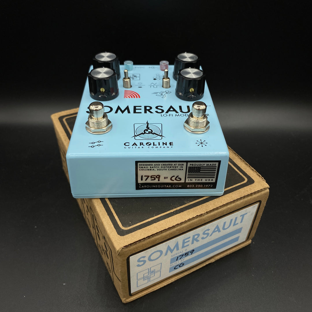 somersault pedal Caroline Guitar Company Somersault Lo-Fi Modulator – Music Villa MT