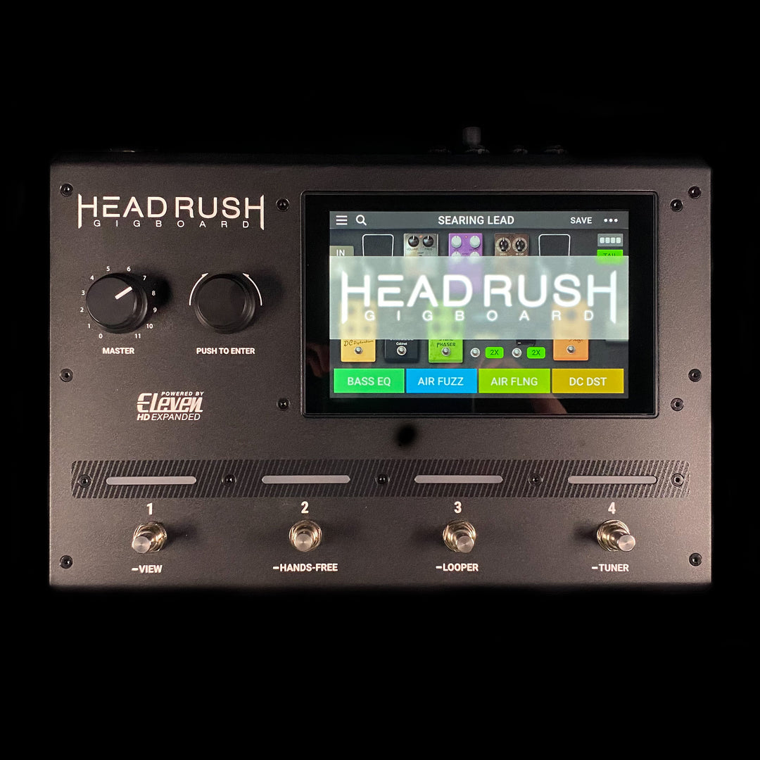 headrush effects pedal Headrush Gigboard Guitar FX and Amp Modeling Processor