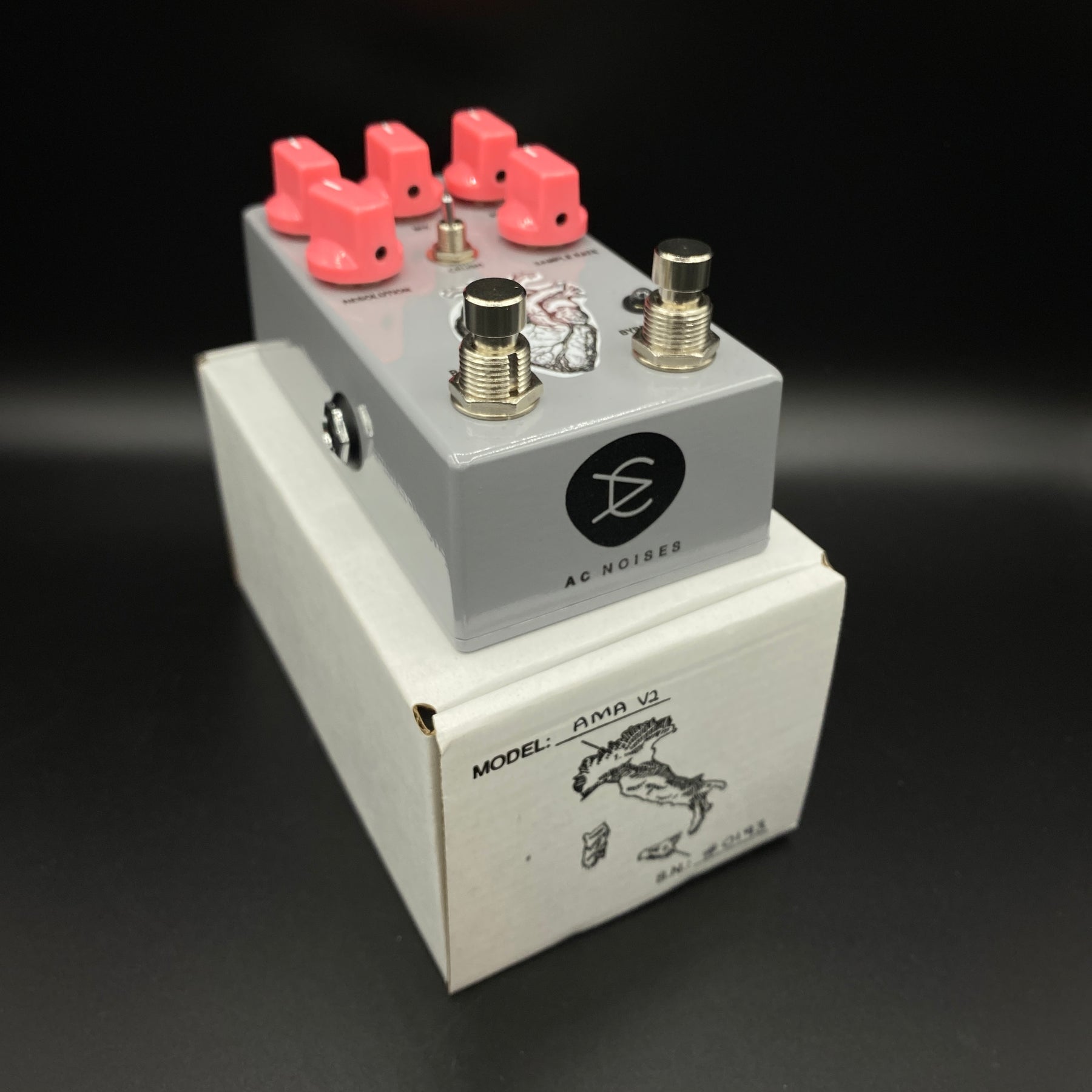 ac noises pedals AC Noises AMA Reverb w/ Oscillator + Bit Crusher v.2 – Music Villa MT