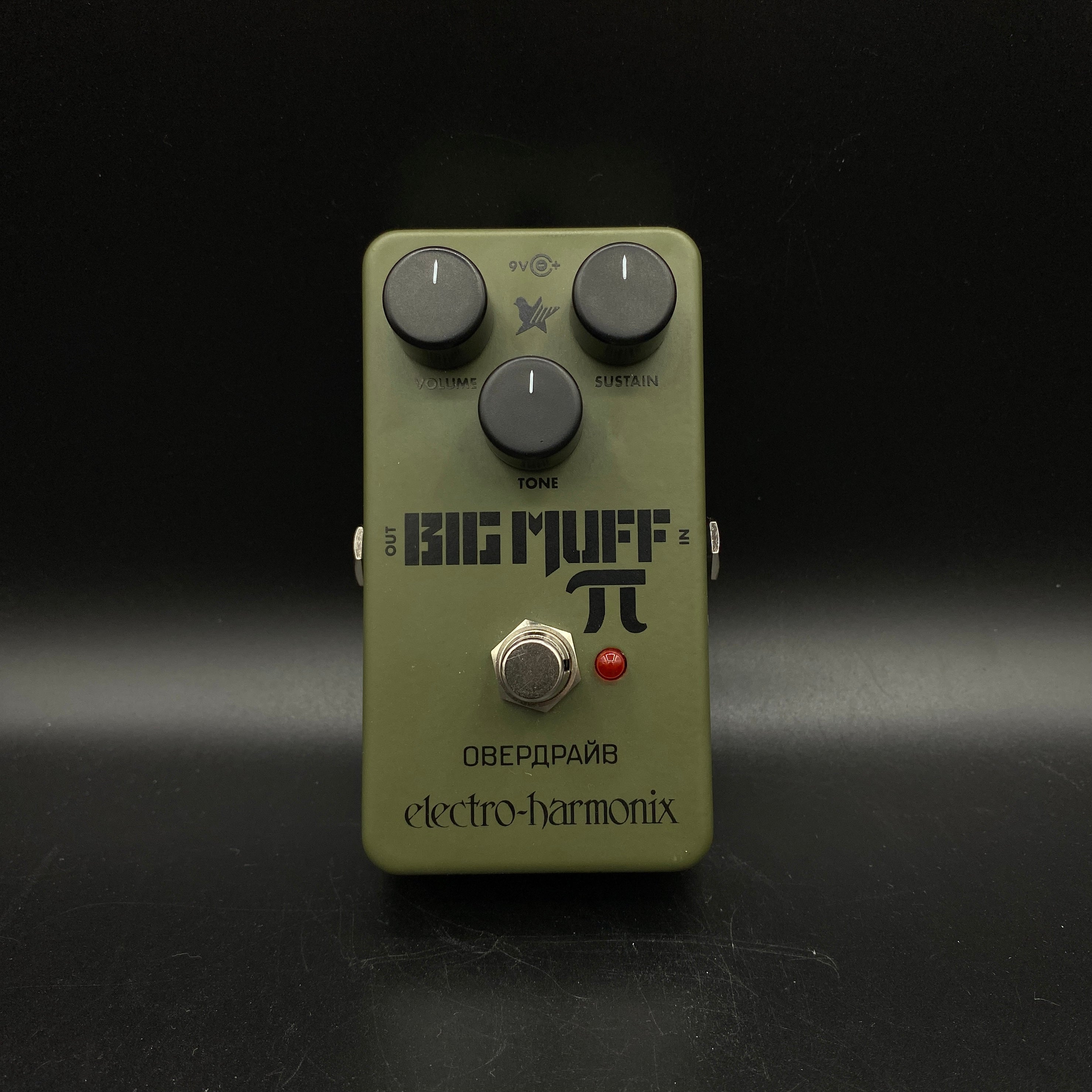 GREEN RUSSIAN BIG MUFF Pi エフェクター Electro-Harmonix Green Russian Big Muff Pi Distortion/Sustainer