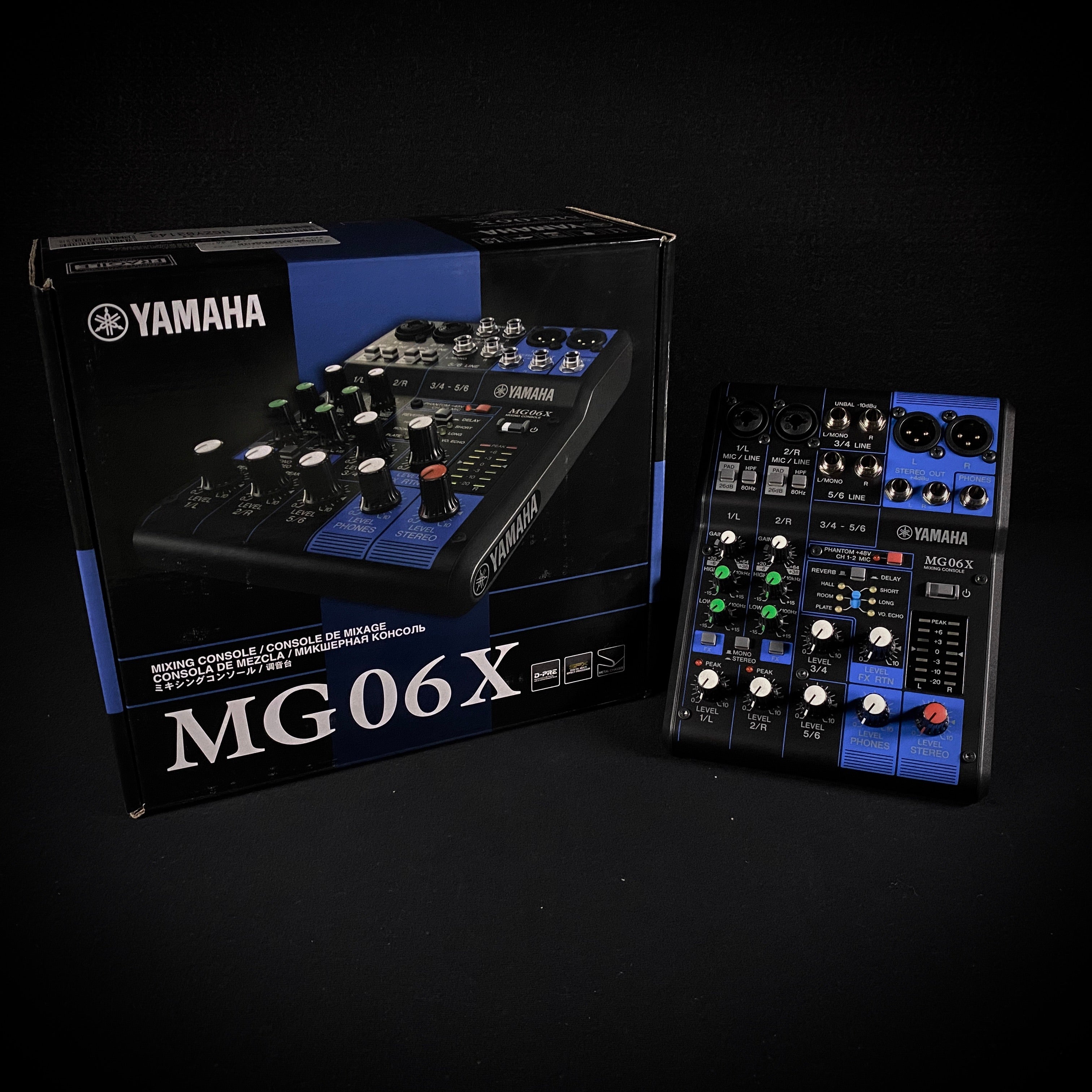 Yamaha MG06 6-Input MG Series Analog Mixer - Ted Brown Music