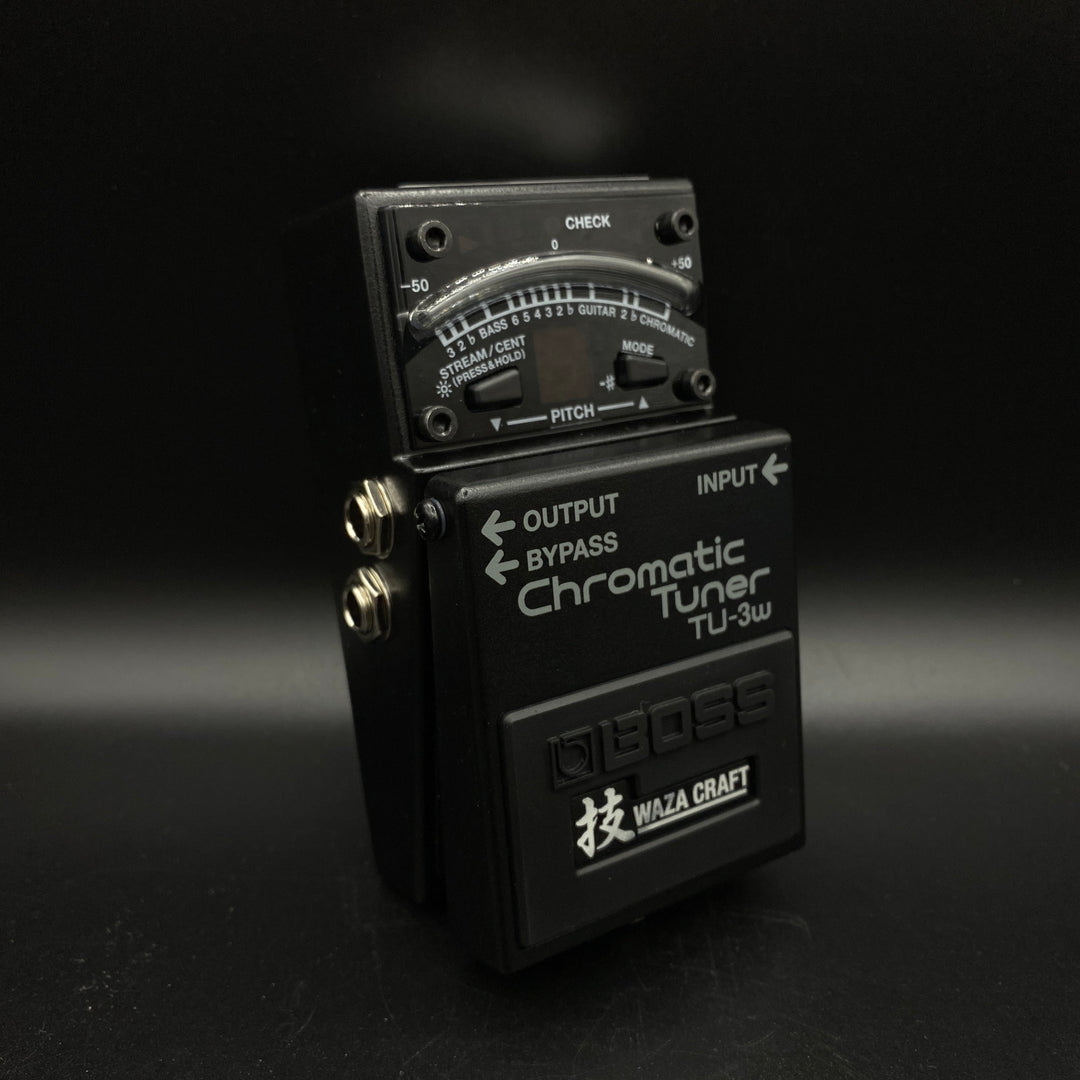 chromatic tuner pedal Boss TU-3w Chromatic Tuner Waza Craft – Music Villa MT
