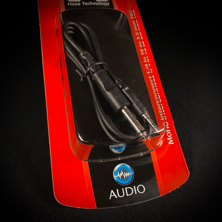 Hosa CPM-105 Mono Interconnect 1/4 in TS to 3.5 mm TRS 5'
