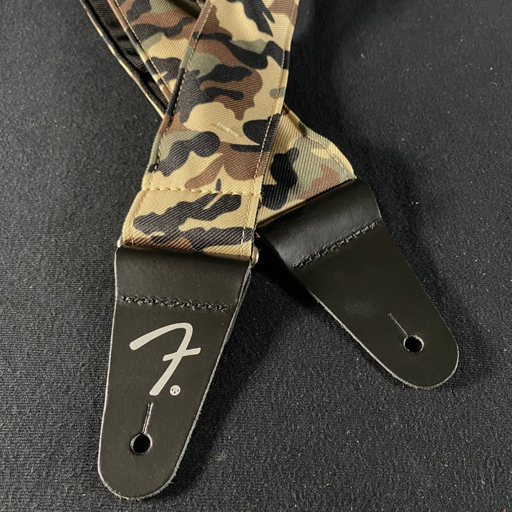 Fender 2” Camo Strap Woodland (8076)