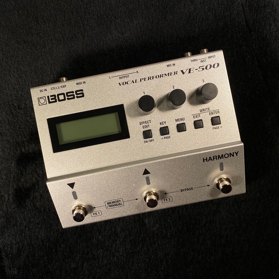 boss vocal pedal Boss VE-500 Vocal Performer – Music Villa MT
