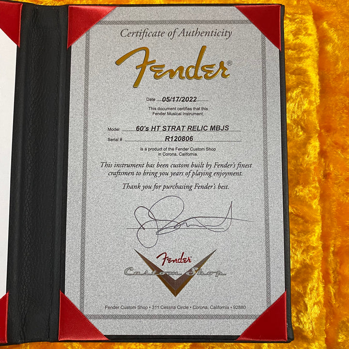 Fender Custom Shop '60s H/T Stratocaster Relic (0806) SOLD