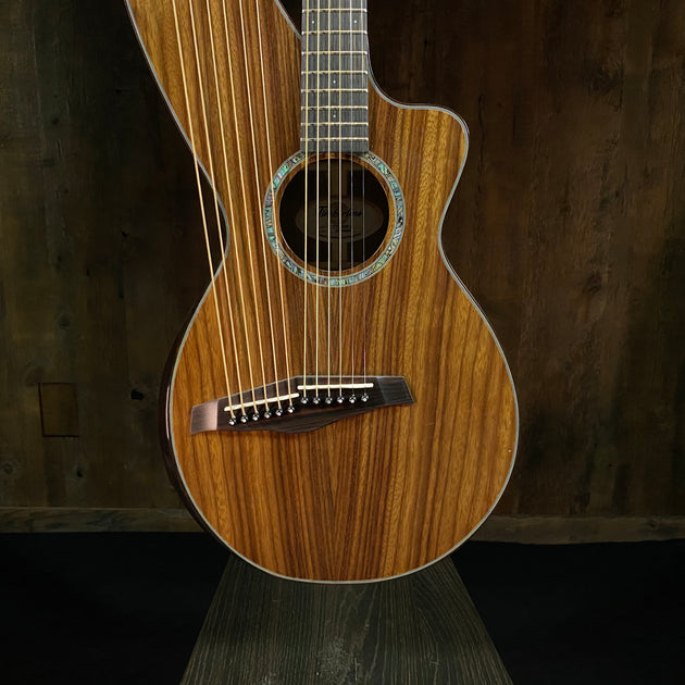 Timberline T70HGPC Harp Guitar Music Villa MT