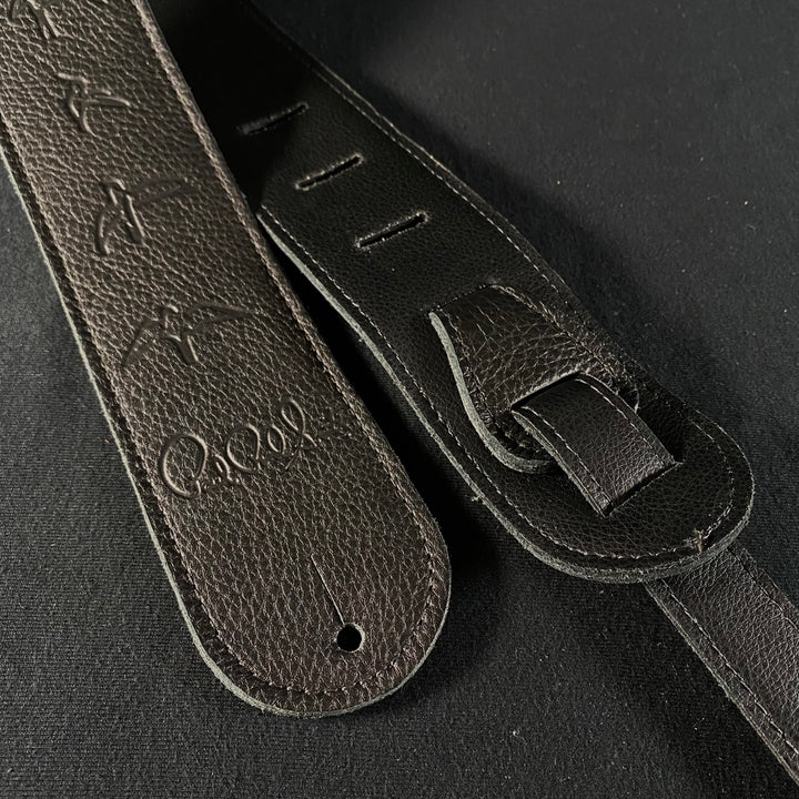 PRS Embossed Birds Black Strap (0073)