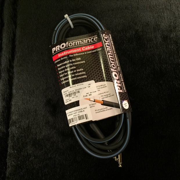 Proformance 10’ Instrument Cable