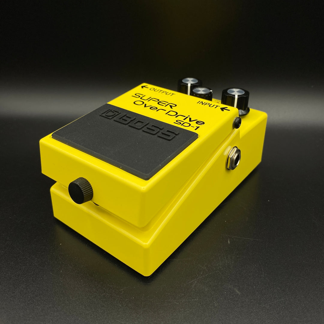 boss yellow pedal Boss SD-1 Super Overdrive – Music Villa MT