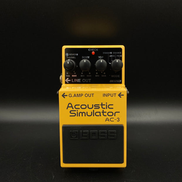 BOSS AC-3 Acoustic Simulator – Music Villa MT