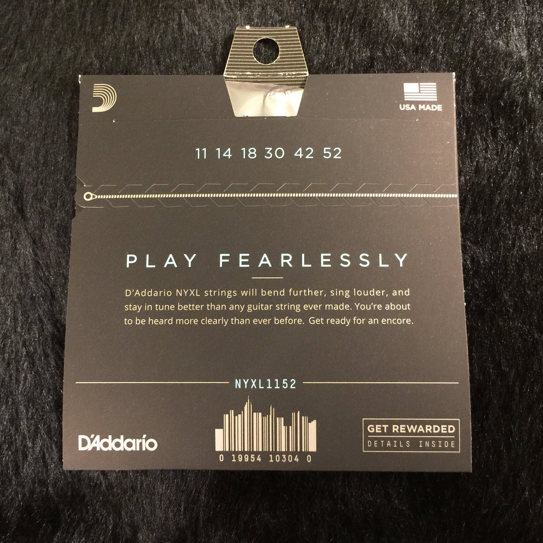 D'Addario NYXL Medium Top Heavy Bottom 11-52