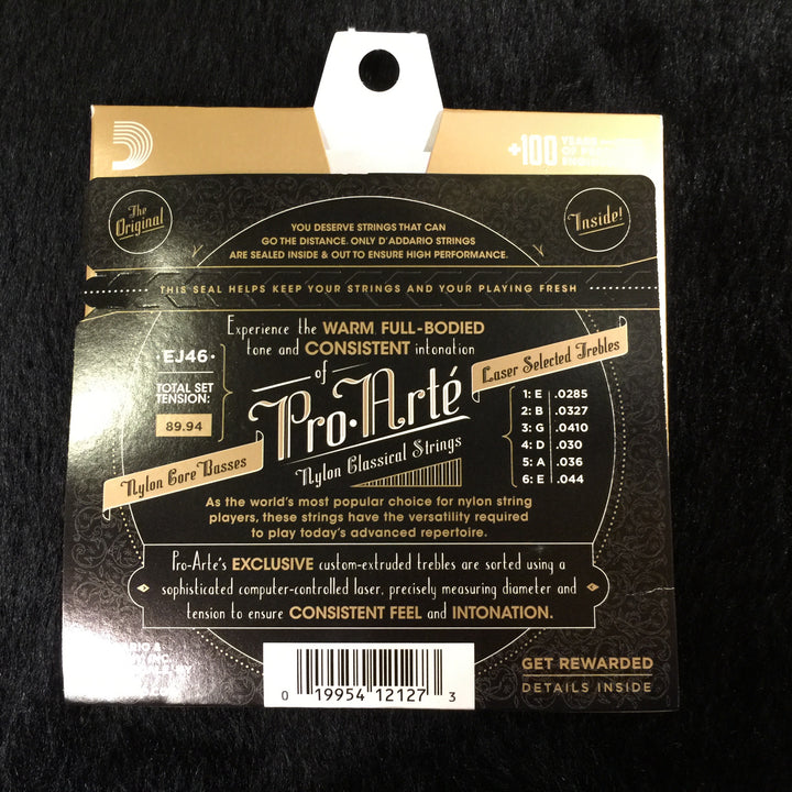 D'Addario EJ46 Pro Arte Hard Tension Classical