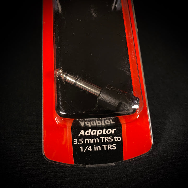 Hosa GPM-103 Adapter 3.5 mm TRS to 1/4 in TRS