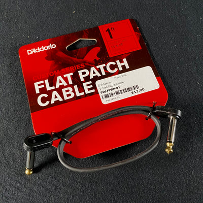 D’Addario 1’ Flat Patch Cable