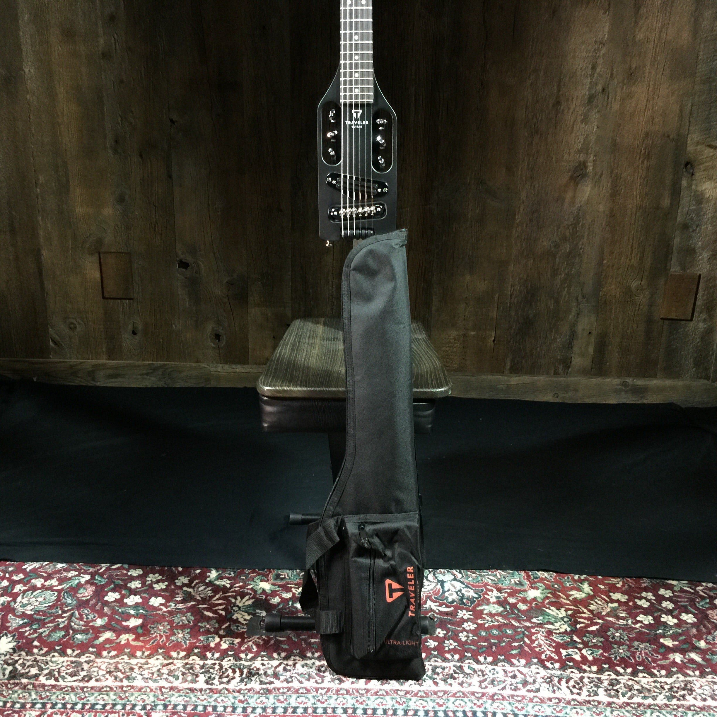 Traveler Guitar Ultra-Light Electric Matte Black – Music Villa MT