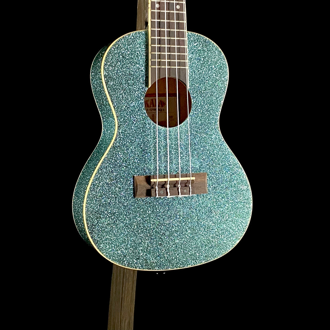 Kala Rhapsody in Blue Sparkle Concert Ukulele