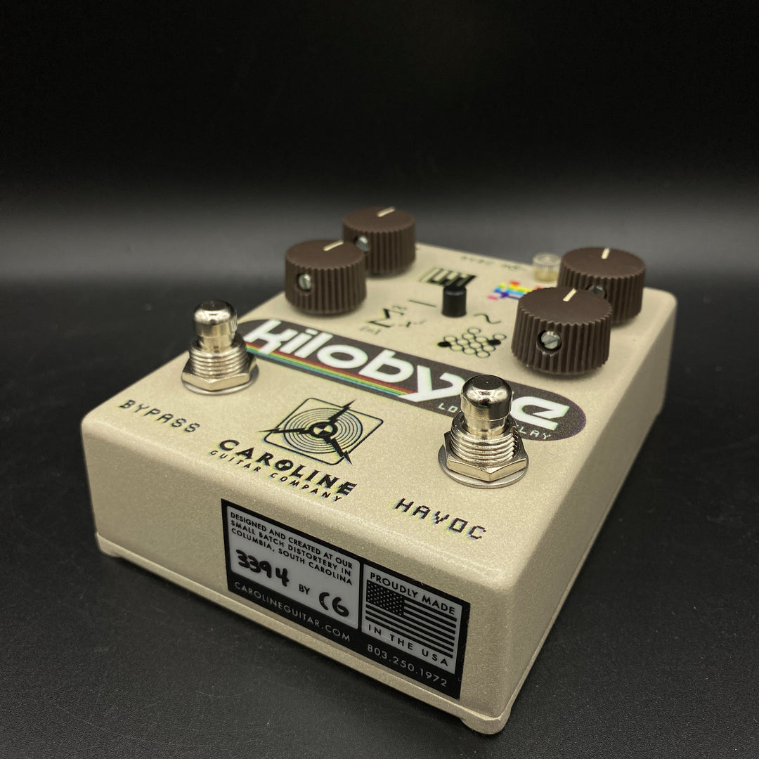 kilobyte pedal Caroline Guitar Company Kilobyte Lo-Fi Delay – Music Villa MT