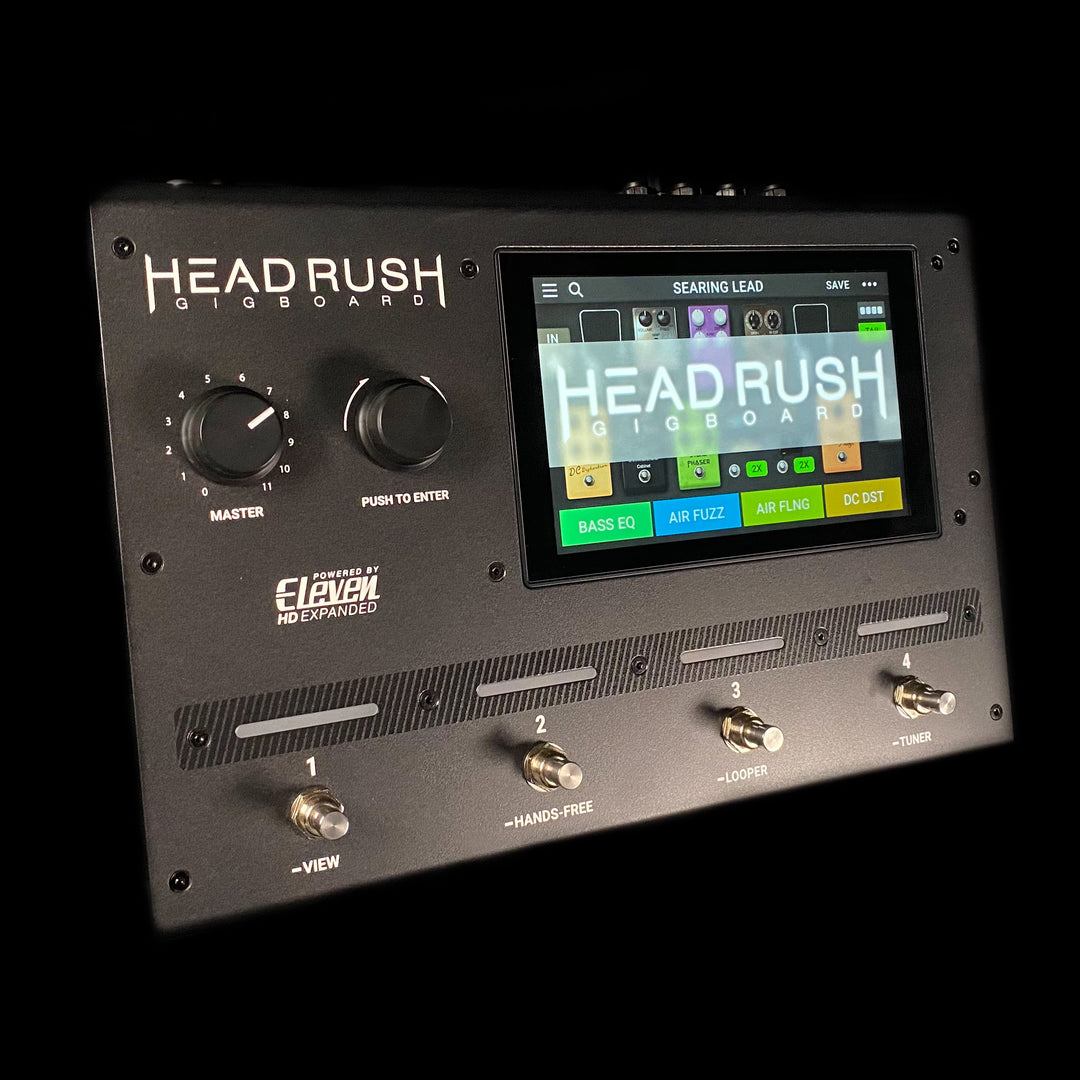 headrush gigboard expression pedal Headrush Gigboard Guitar FX and Amp Modeling Processor