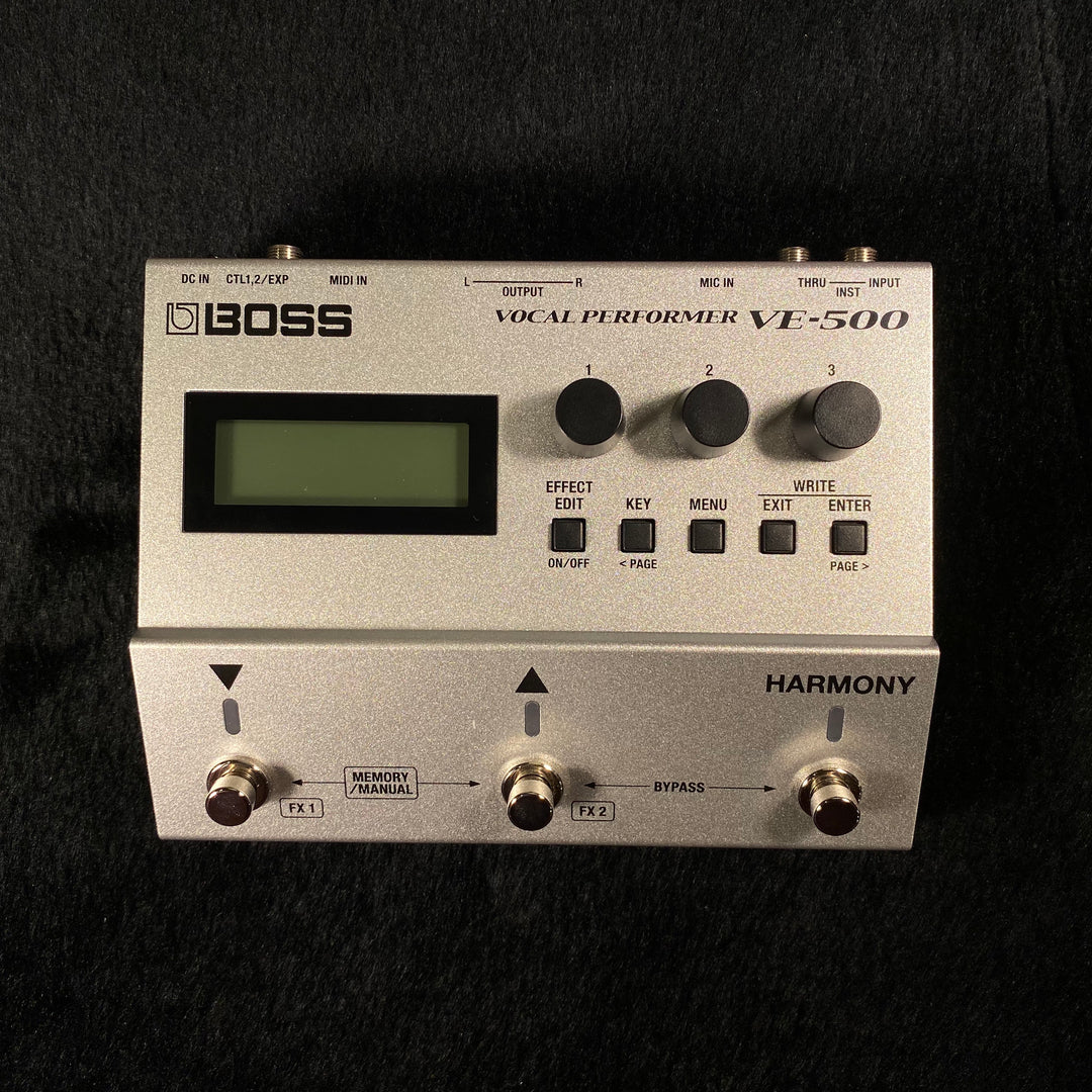 boss vocal effects pedal Boss VE-500 Vocal Performer – Music Villa MT