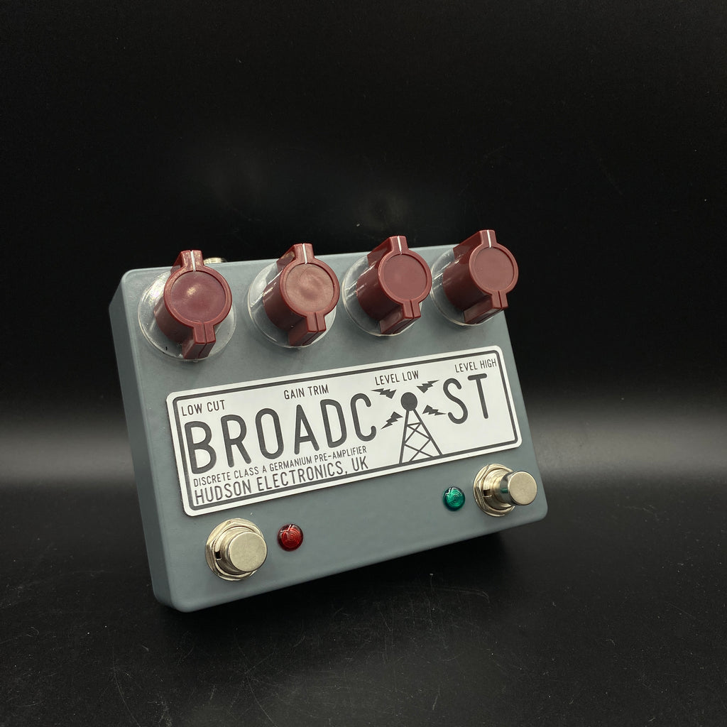 broadcast guitar pedal Hudson Electronics UK Broadcast Dual – Music Villa MT