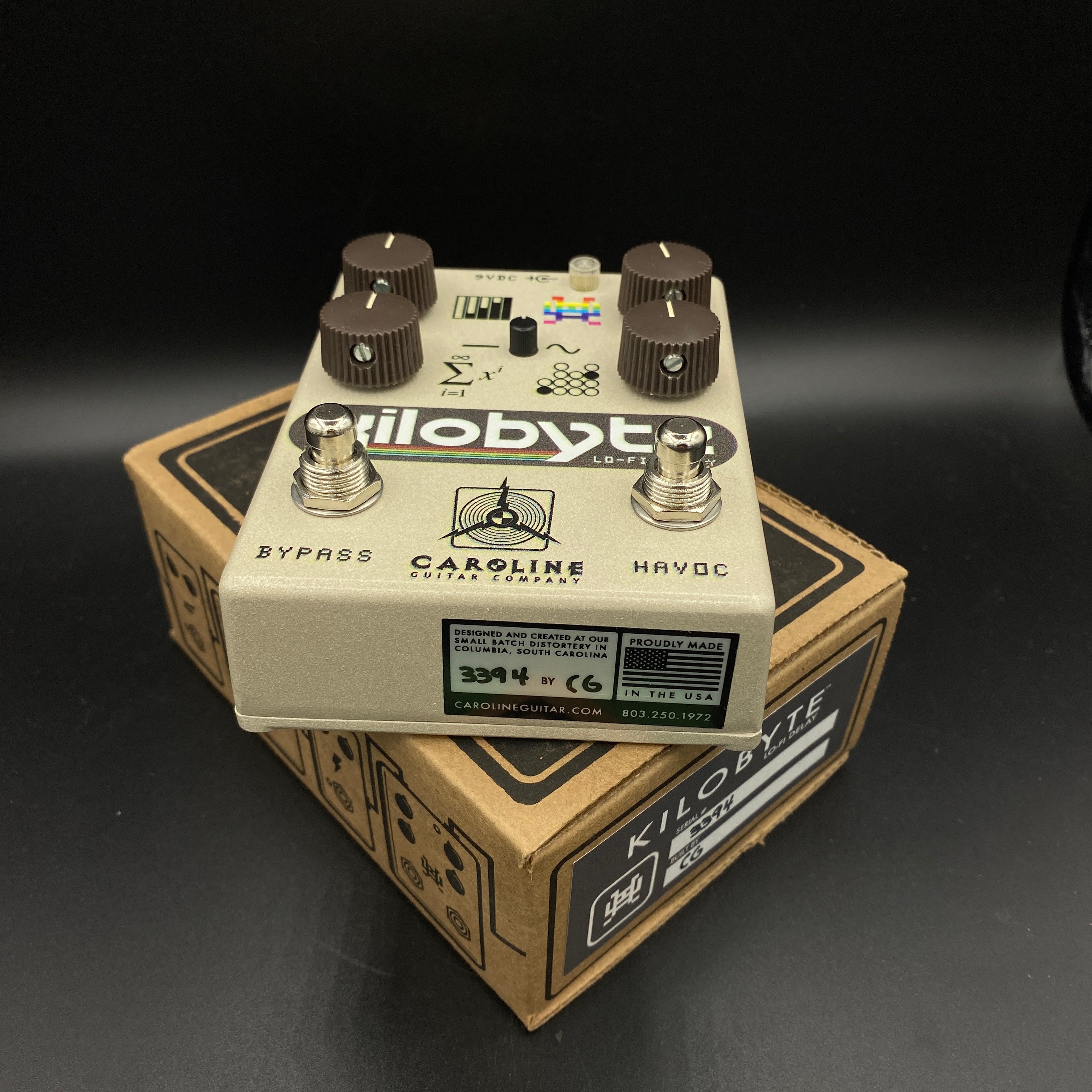 Caroline Guitar Company Kilobyte Lo-Fi Delay – Music Villa MT