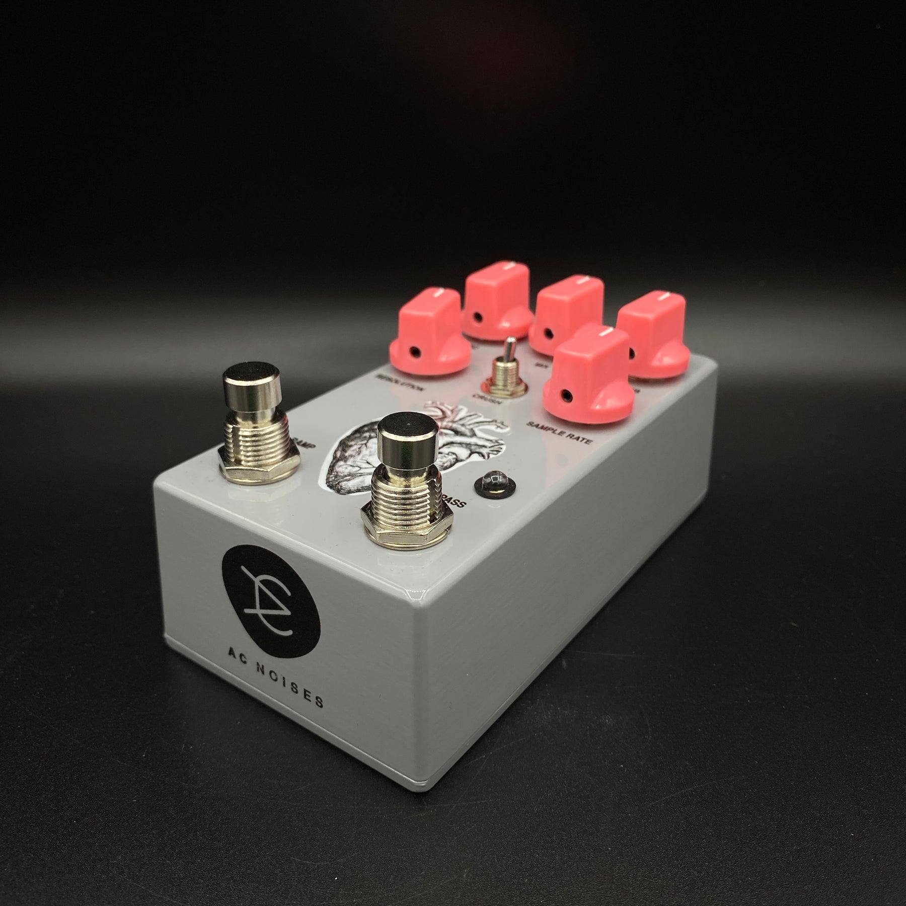 ama pedal AC Noises AMA Reverb w/ Oscillator + Bit Crusher v.2 – Music Villa MT